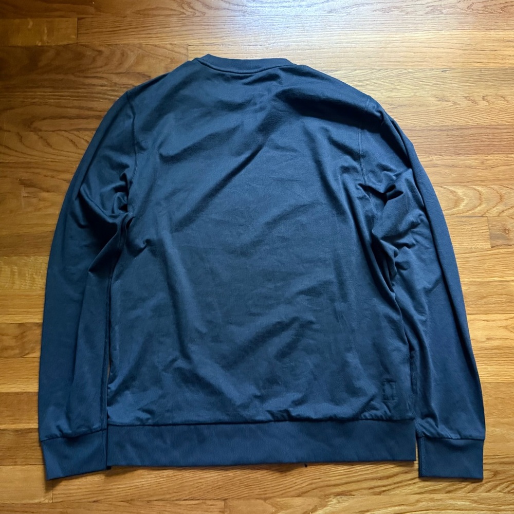 Vuori Ponto Performance Crew Men’s Large Azure Heather - Picture 2 of 7
